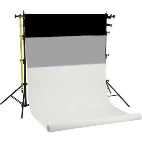 Linkstar Achtergrond Systeem BSK-3P + 3 Papier Achtergronden