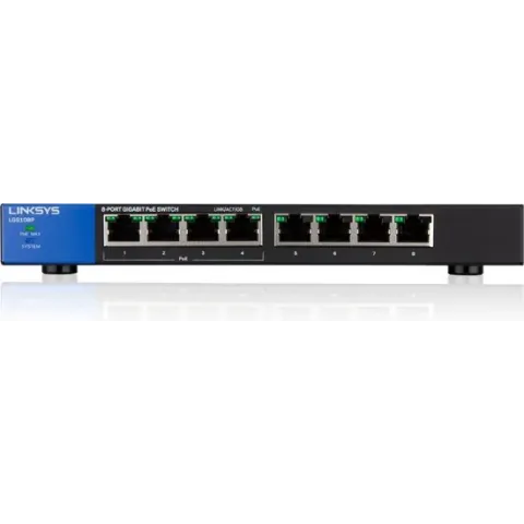 Linksys LGS108P - Netwerk Switch