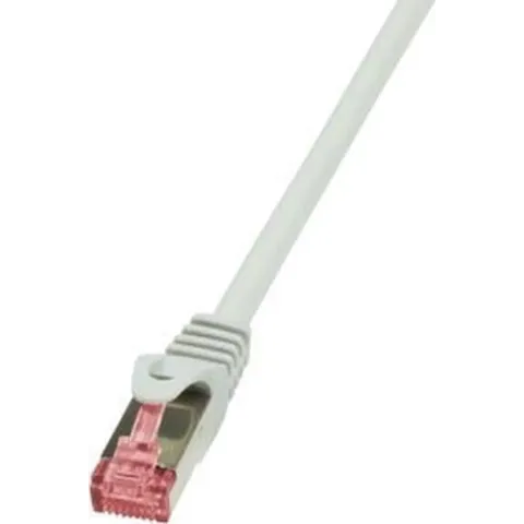 LogiLink CQ2102S netwerkkabel 15 m Cat6 S/FTP (S-STP) Grijs