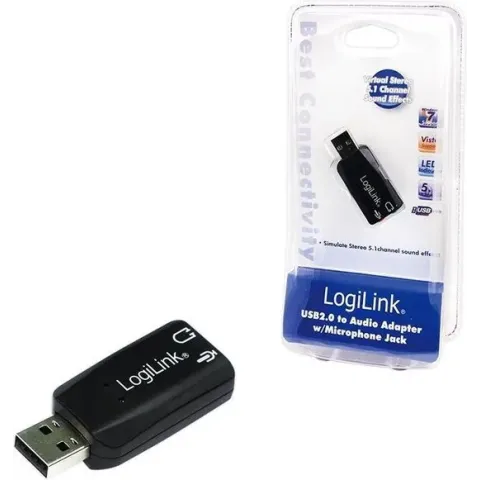LOGILINK - geluidskaart - UA0053 - 5.1 - USB2.0