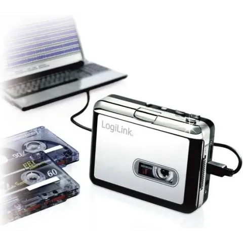 LogiLink USB Kasettenkonverter en Player