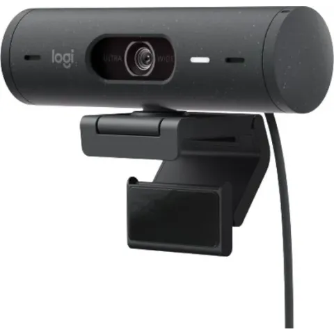 Logitech Brio 500 - Webcam - Full HD - 1080p/30fps - Graphite