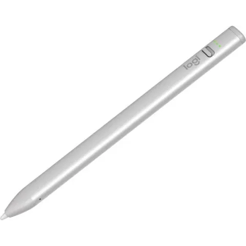 Logitech Crayon - Stylus Pen - Geschikt voor iPad - USB C - Zilver