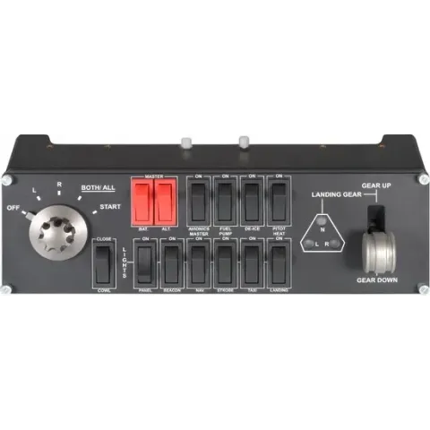 Logitech G Saitek Pro Flight Switch Paneel Zwart PC