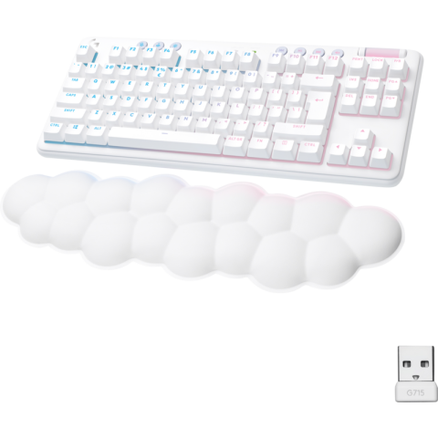 Logitech G715 Gaming Toetsenbord Linear Wit Qwerty