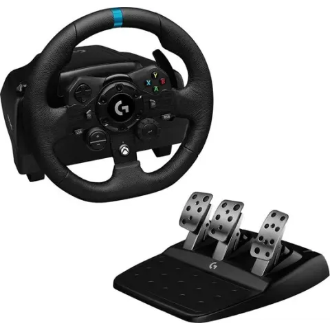 Logitech G923 Stuurwiel + pedalen - Controller - geschikt voor PC & Xbox / Zwart