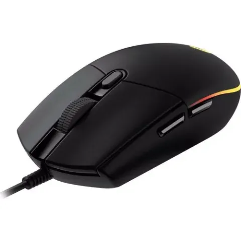 Logitech gamingmuis G203 (Zwart)