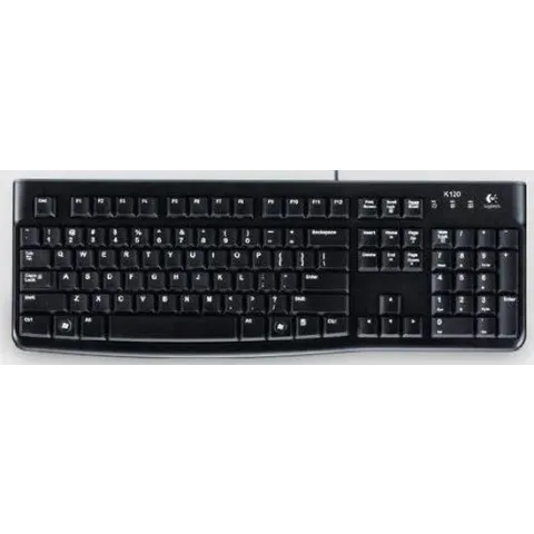 Logitech K120 - Toetsenbord USB QWERTY - Spaans / Zwart