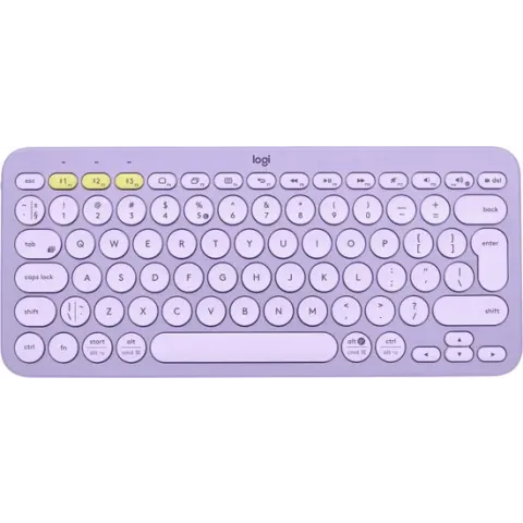 Logitech K380 - Draadloos Bluetooth Toetsenbord - Qwerty - Lavender
