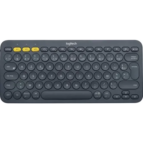 Logitech K380 MultiDevice Bluetooth Toetsenbord Zwart - Azerty