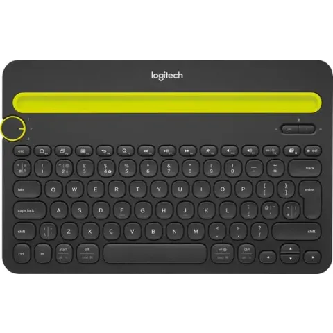 Logitech K480 - Draadloos Bluetooth Toetsenbord - QWERTY / Zwart