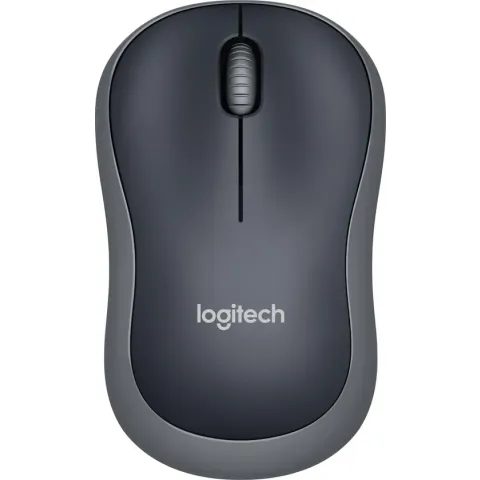 Logitech M185 - Draadloze Muis - Grijs