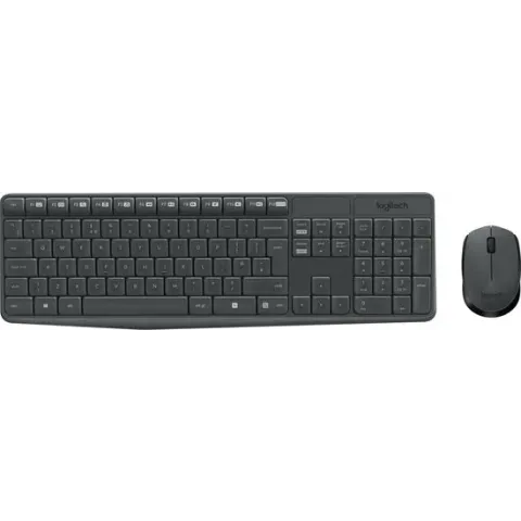 Logitech MK235 RF Draadloos QWERTY Spaans Grijs