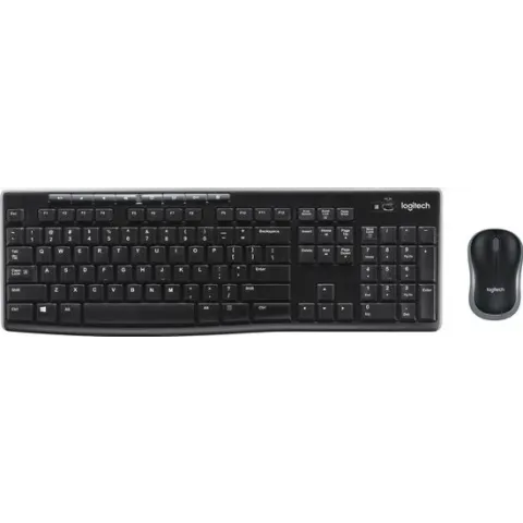 Logitech MK270 - Draadloos Toetsenbord en Muis - Azerty