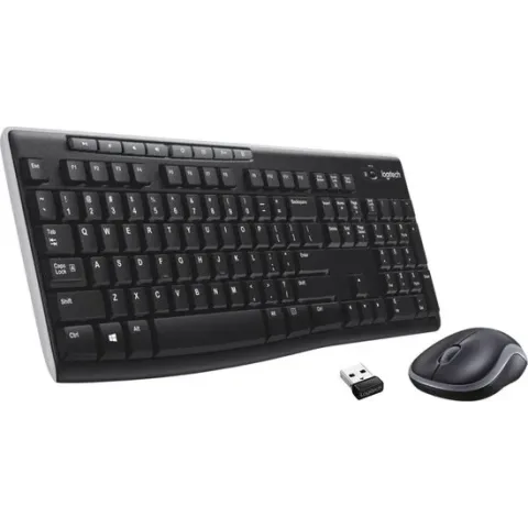 Logitech MK270 - Draadloos Toetsenbord en Muis - Qwerty
