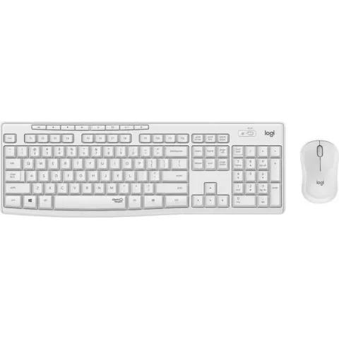 Logitech MK295 Silent - Draadloze muis- en toetsenbordcombinatie - AZERTY FR / Wit