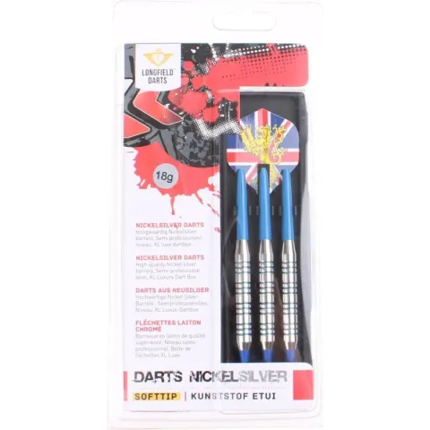 Longfield Darts Softip Set - Nickelsilver