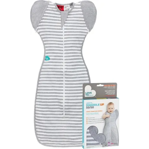 Love To Dream™ Stage 2 SWADDLE UP™ Transition Bag inbakerslaapzak Extra Large 11 - 14 kg grijs