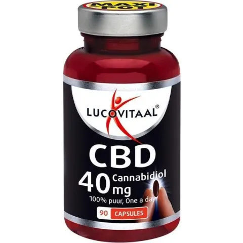 Lucovitaal CBD Cannabidiol 40 mg 90ca