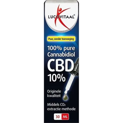 Lucovitaal CBD Cannabidiol olie 10% Maxi Fles
