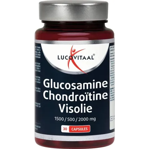 Lucovitaal glucosamine /chon visolie - 30 capsules - Voedingssupplement