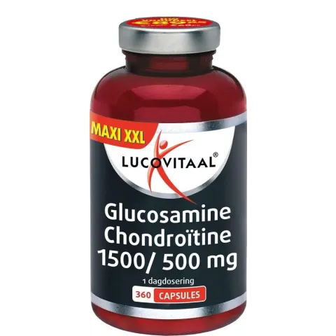 Lucovitaal Glucosamine Chondroitine 1500/500 milligram Voedingssupplement -  360 tabletten