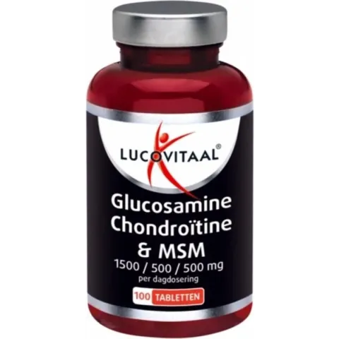 Lucovitaal Glucosamine Chondroïtine & MSM 100 tabletten
