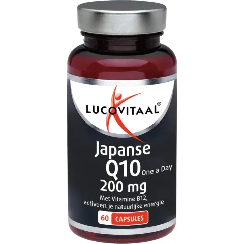 Lucovitaal Japanse Q10 One a Day 200 milligram Voedingssupplementen - 60 Capsules