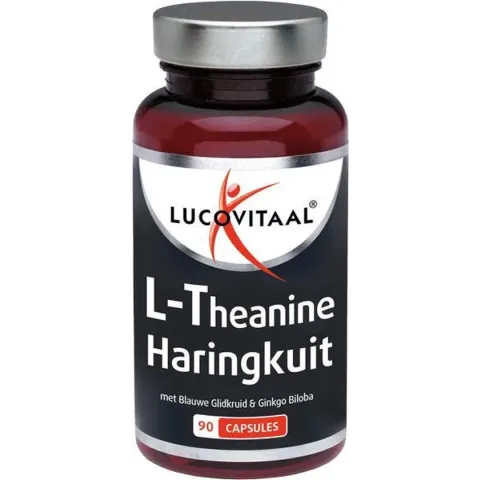 Lucovitaal L-Theanine Haringkuit Voedingssupplement - 90 Capsules
