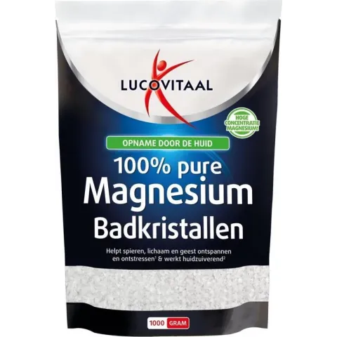 Lucovitaal Magnesium badkristallen