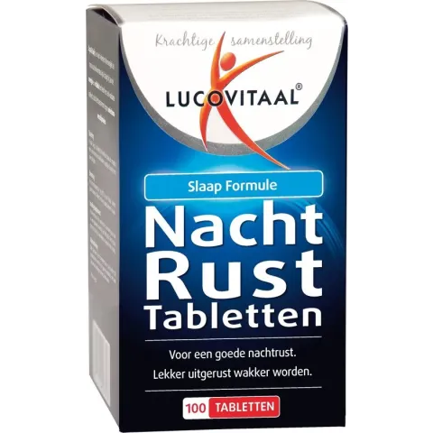 Lucovitaal Nachtrust Tabletten Voedingssupplement - 100 tabletten