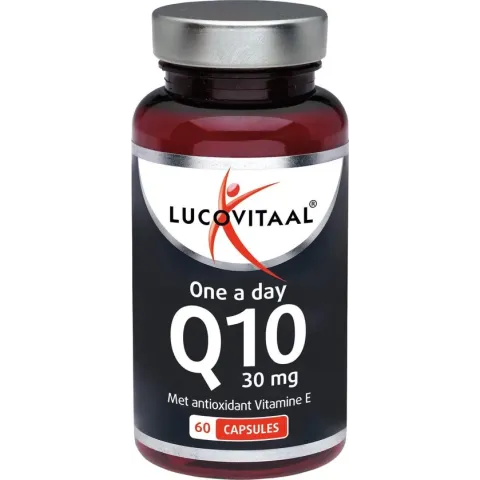 Lucovitaal One a Day Q10 30mg Voedingssupplement - 60 capsules