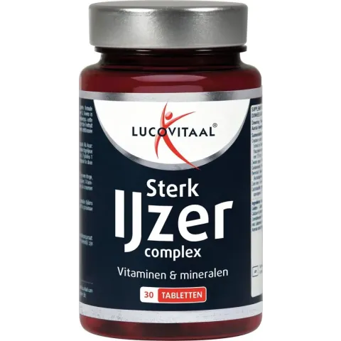 Lucovitaal - Sterk IJzer Complex - 30 capsules - Voedingssupplement