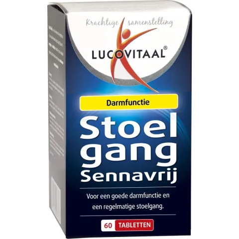 Lucovitaal Stoelgang Tabletten - Sennavrij - 60 tabletten - Voedingssupplementen
