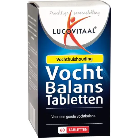 Lucovitaal Vochtbalans Tabletten Voedingssupplement - 60 tabletten