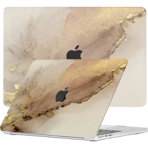 Lunso - cover hoes - MacBook Air 13 inch M2 (2022) - Sweet Caramel