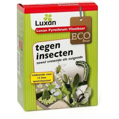 Luxan Pyrethrum vloeibaar (spruzit) tegen luizen en insecten 30ml