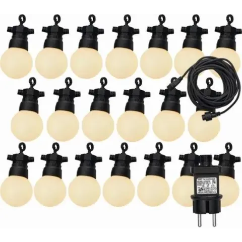 Luxform Tuinfeestverlichtingsset met 20 LED's Honolulu
