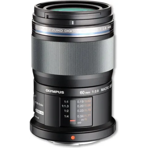 M.ZUIKO DIGITAL ED 60mm F2.8 MACRO - Zwart