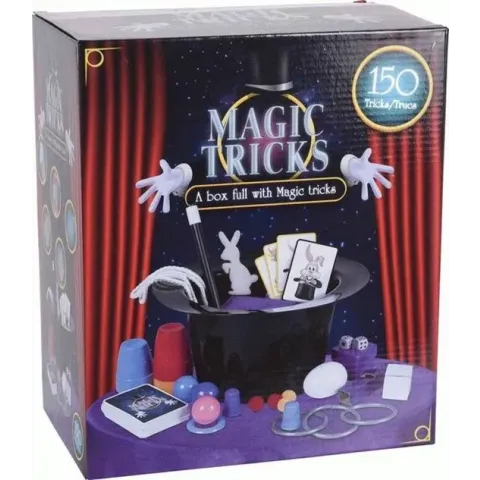 Magische goocheldoos met 150 trucs