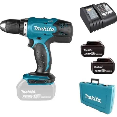 Makita DDF453SFE Boor-/Schroefmachine - 18V - incl. 2 accu's en lader - in koffer