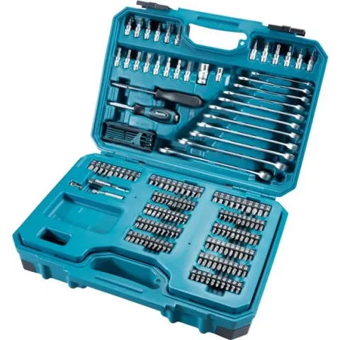 Makita E-10883 Gereedschapset in koffer - 221-delig