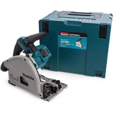 Makita  Invalcirkelzaag Dsp600zj 2x18v 165 Mm - Losse Body (geleverd zonder accu en lader)