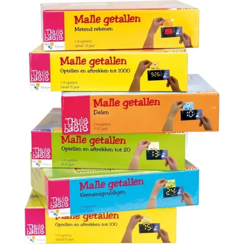 Malle Getallen - vermenigvuldigen
