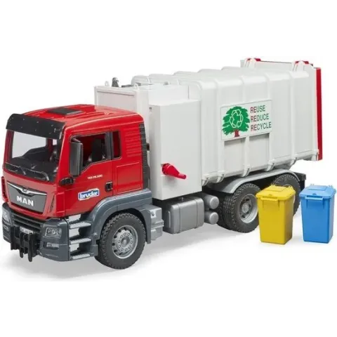 MAN TGS vuilniswagen met zijlader Bruder