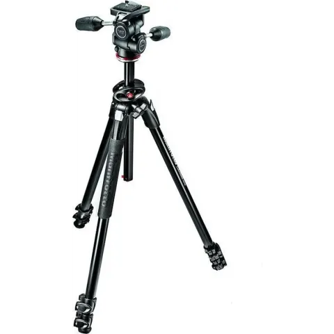 Manfrotto MK290DUA3-3W tripod Digitaal/filmcamera 3 poot/poten Zwart