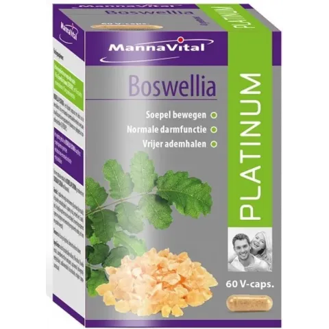 Mannavital Boswellia platinum vegicaps