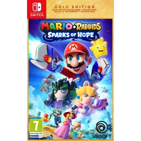 Mario + Rabbids Sparks of Hope Videogame - Gold Edition - Avontuur - Nintendo Switch Game