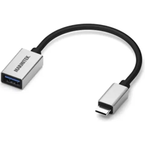 Marmitek 08375 USB-kabel 0,15 m USB 3.2 Gen 1 (3.1 Gen 1) USB C USB A Zwart, Zilver