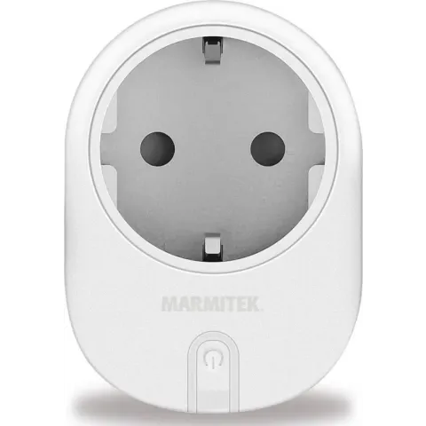 Marmitek Power SE - slimme wifi stekker - geen hub benodigd - manueel en automatisch schakelen - stekker type F (NL) - Smart me